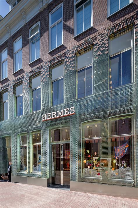 hermes store glass bricks|Crystal Houses / MVRDV .